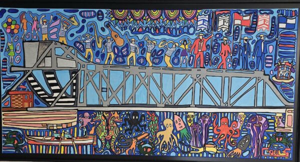 Le pont en fête