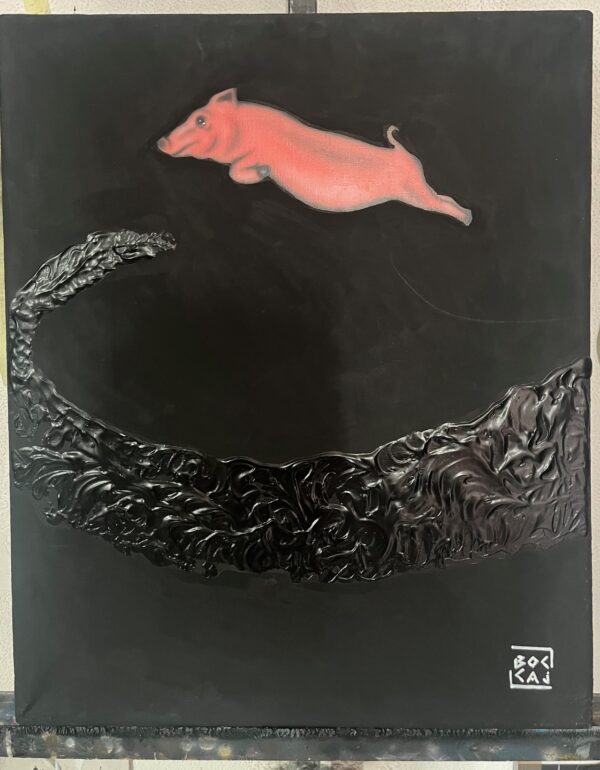 La Vague avec cochon